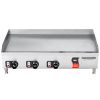 vollrath 40717 commercial electric griddle front view