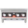 vollrath 40737 commercial gas hot plate front view