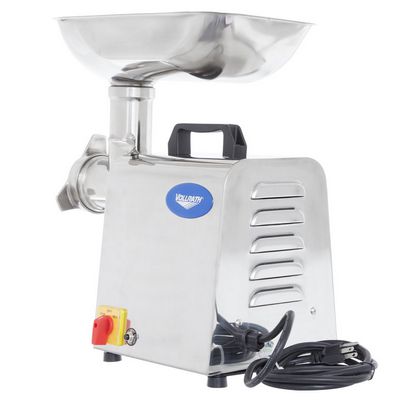 vollrath 40743 commercial meat grinder back view
