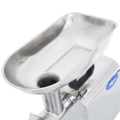 vollrath 40743 commercial meat grinder top view