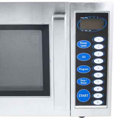 vollrath 40819 moderate duty commercial microwave oven control buttons
