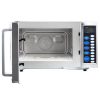 vollrath 40819 moderate duty commercial microwave oven door open