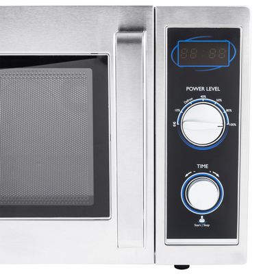 vollrath 40830 moderate duty commercial microwave oven control buttons