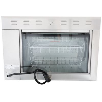 vollrath 40841 electric rotisserie oven back view