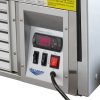 vollrath 40852 countertop display refrigerator curved glass control panel