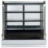 vollrath 40862 countertop display refrigerator curved glass front view