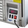 vollrath 40864 countertop display refrigerator curved glass control panel
