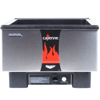 vollrath 71001 single pan food rethermalizer front view