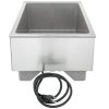 vollrath 72020 single pan food rethermalizer back view