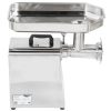 vollrath min0022 commercial meat grinder side view