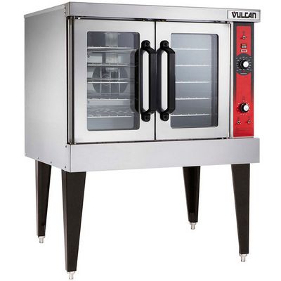 vulcan vc4e electric convection oven singel left side view