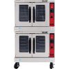 vulcan vc55g gas convection oven double deck front view