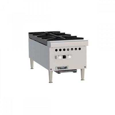 vulcan vcrh12 commercial gas hot plate left side view