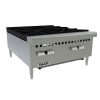 vulcan vcrh24 commercial gas hot plate left side view