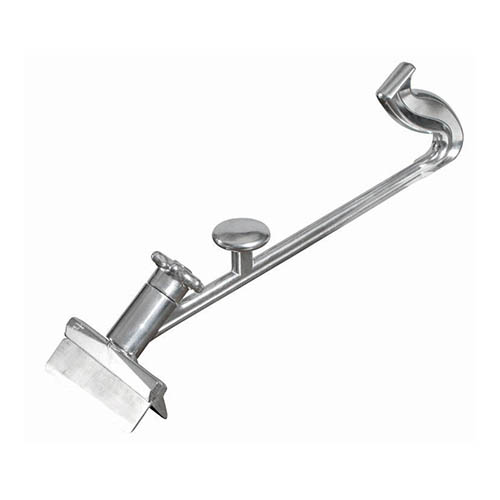 Winco SCRP-16 Aluminum Grill Scraper with Dual Handle - 16in