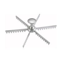 Winco APM-06 Aluminum Pie/Cake Marker - 6 Cut