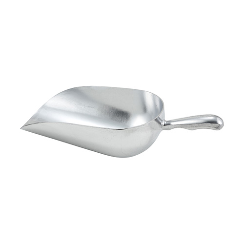 Winco AS-85 Aluminum Scoops - 85oz