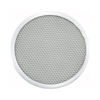 Winco APZS-10 Aluminum Seamless Pizza Screen - 10in