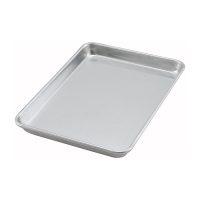 Winco ALXP-1013 Aluminum Sheet Pan with 20 Gauge - 9.5in x 13in