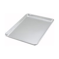 Winco ALXP-1318 Aluminum Sheet Pan with 20 Gauge - 13in x 18in