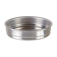 Winco APZK-0615 Aluminum Stackable Pizza Pan - 6inx1.5in