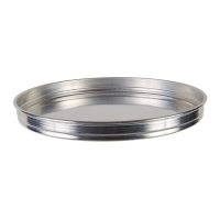 Winco APZK-1615 Aluminum Stackable Pizza Pan - 16in x 1.5in