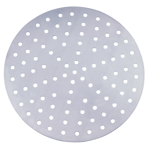 Winco APZP-16P Aluminum Perforated Pizza Disk - 16in Dia