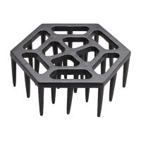 Winco APHS-7 Aluminum Pizza Heat Sink with non stick coating - 6.75in Dia