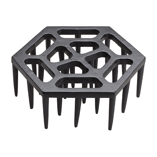 Winco APHS-7 Aluminum Pizza Heat Sink with non stick coating - 6.75in Dia