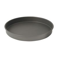 Winco HAC-162 Anodized Aluminum 16 in Cake Pan - 2in