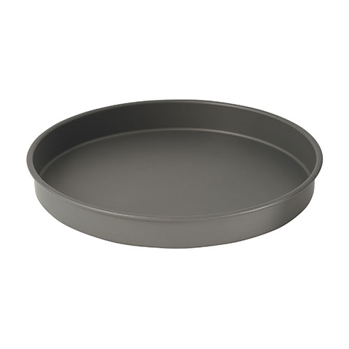 Winco HAC-162 Anodized Aluminum 16 in Cake Pan - 2in