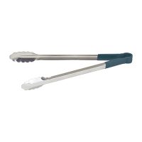 Winco UTPH-16B Blue Stainless Steel Utility Tong - 16in