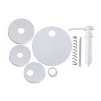 Winco PKT-6 Condiment Pump Kit With Standard Pump - 5 Lids