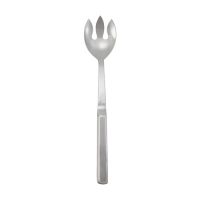 Winco BW-NS3 Deluxe Notched Spoon - 11.75in