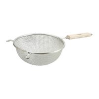 Winco MST-8D Double Medium Tin Mesh Strainer - 8in