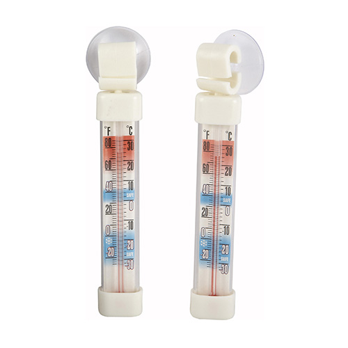 Winco TMT-RF1 Freezer/Refrig Thermometer With Suction cup - 2 Piece