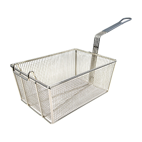 Winco FB-35 Fry Basket With 10 in Grey Handle - 9in