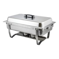 Winco C-4080 Full-Size Folding Stand Chafer - 8qt