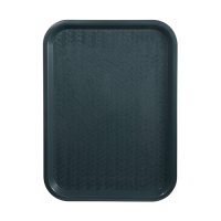 Winco FFT-1014G Green Fast Food Tray - 10in x 14in