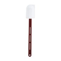 Winco PSH-16 Heat Resistant Flat Blade Silicone Spatula Scraper - 16.25in