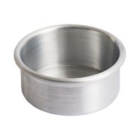 Winco ACP-042 Layer Aluminum Cake pan - 4in x 2in