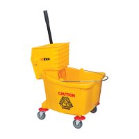 Winco MPB-36 Mop Bucket with Wringer - 36qt