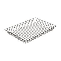 Winco DB-1218 Nickel Plated Doughnut Basket - 12.13in