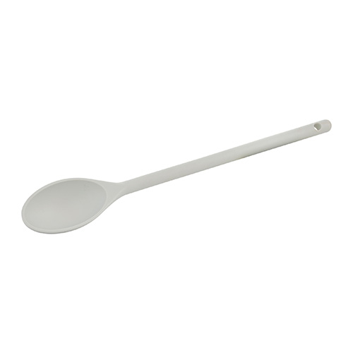 Winco NS-15W Off White Nylon Spoon - 15in
