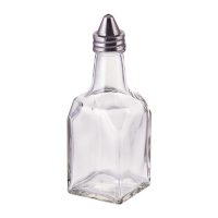 Winco G-104 Oil/Vinegar Cruet With Cone Top - 6oz