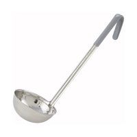 Winco LDC-12 One-piece Stainless Steel Ladle - 12oz