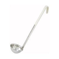 Winco LDC-3 One-piece Stainless Steel Ladle - 3oz