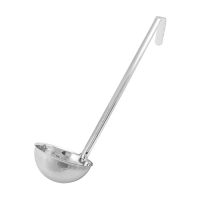 Winco LDI-8 One-piece Stainless Steel Ladle - 8oz