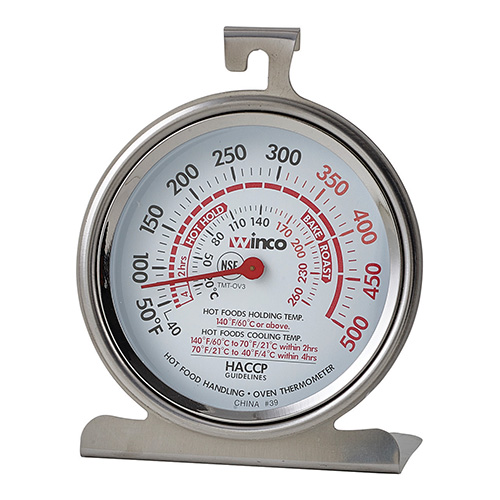 Winco TMT-OV3 Oven Thermometer - 3in Dial
