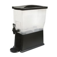 Winco PBD-3 Plastic Slim Beverage Dispenser - 3gal